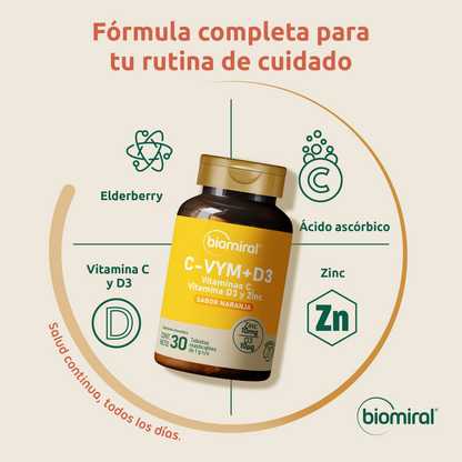 C-VYM + D3 tabletas masticables - imagen 4