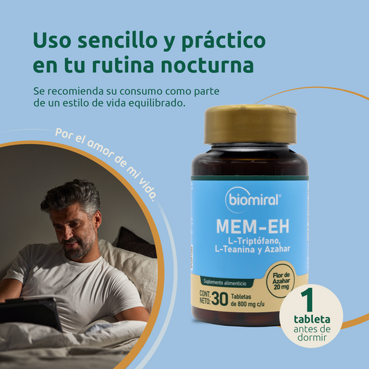 MEM-EH | L-Triptófano, L-Teanina y Flor de Azahar