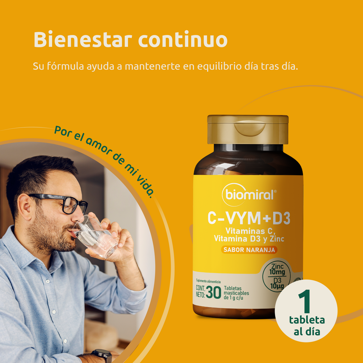 C-VYM + D3 tabletas masticables - imagen 5