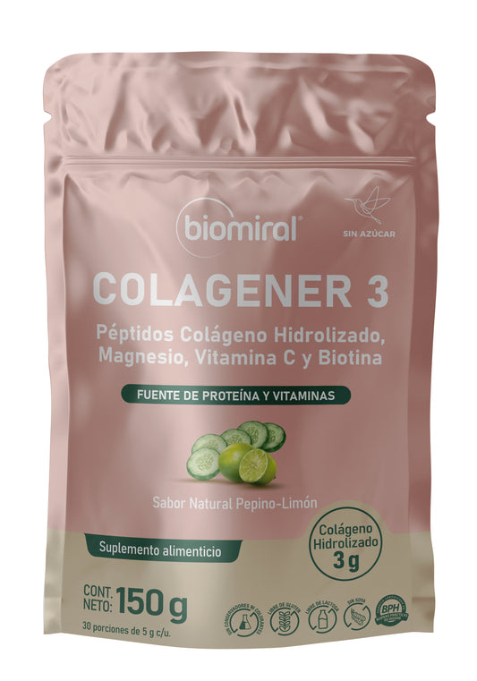COLAGENER 3 PEPINO - LIMÓN