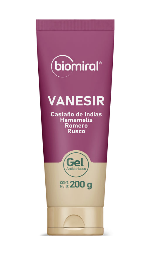 Vanesir Gel | Castaño de Indias, Hamamelis, Romero y Rusco